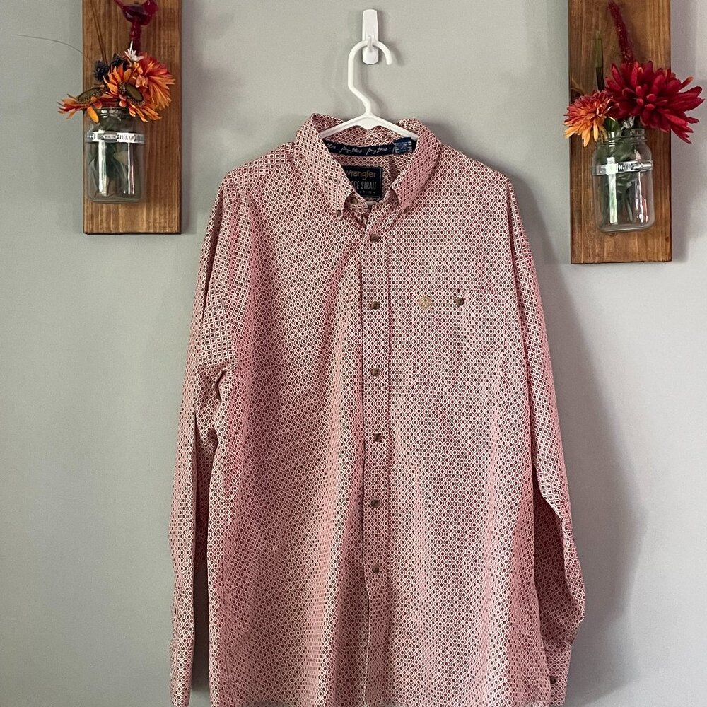 Wrangler George Straight Collection Mens Red XL